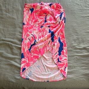 Lilly Pulitzer Tulip Hem Fitted Skirt